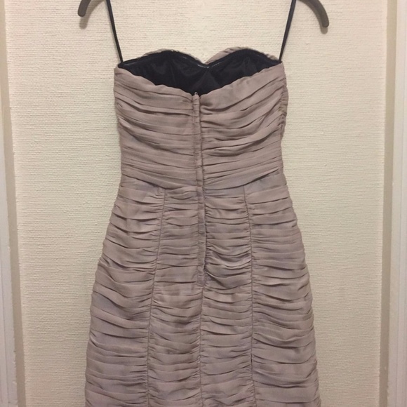 NEW H&M Gorgeous Sweetheart Strapless Beige Sz 2 - Picture 7 of 7